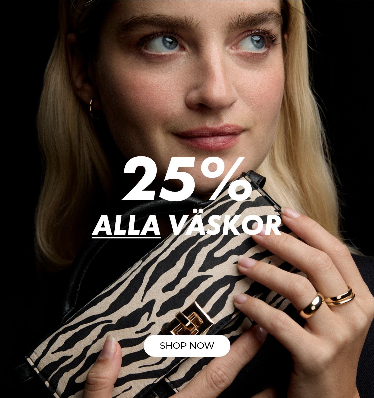 25% alla väskor