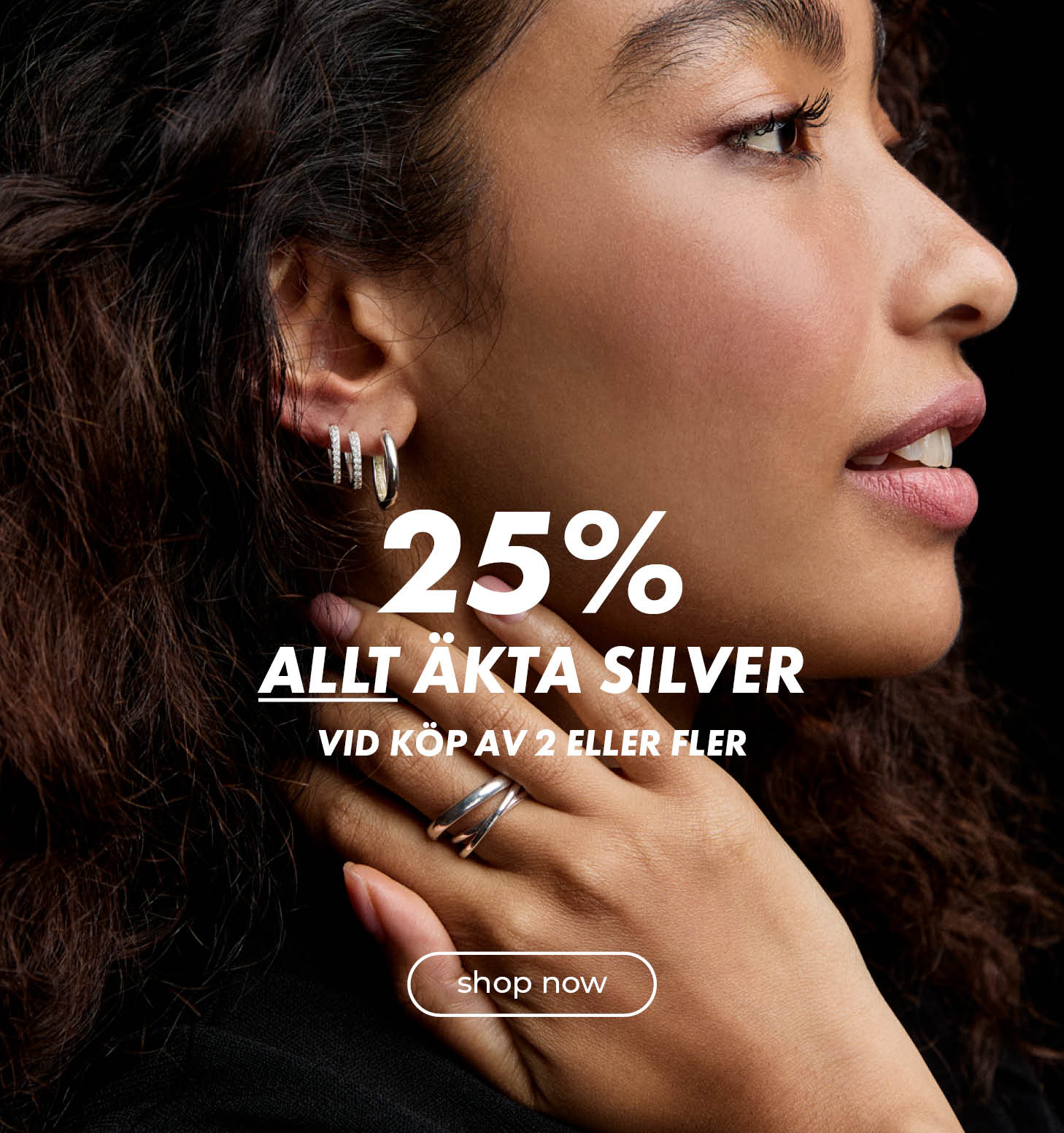 25% äkta silver - vid köp av minst 2