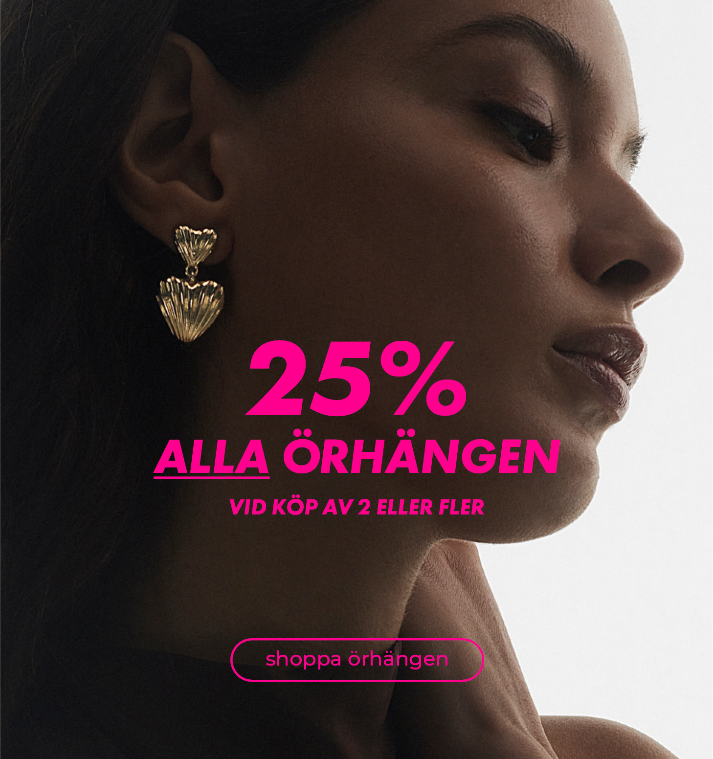 25% alla örhängen - vid köp av två eller fler