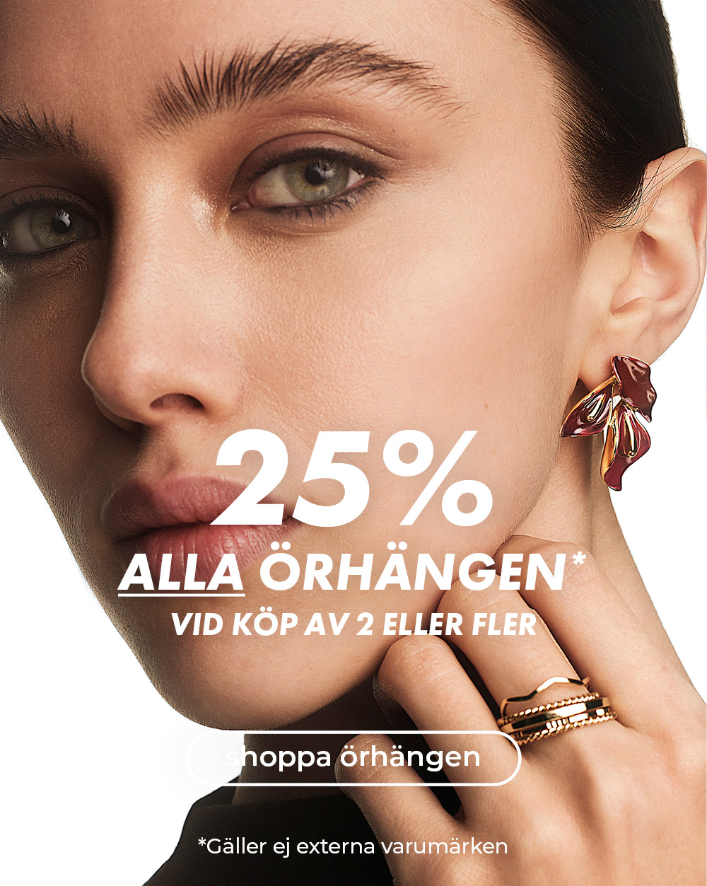 25% alla örhängen - shop now
