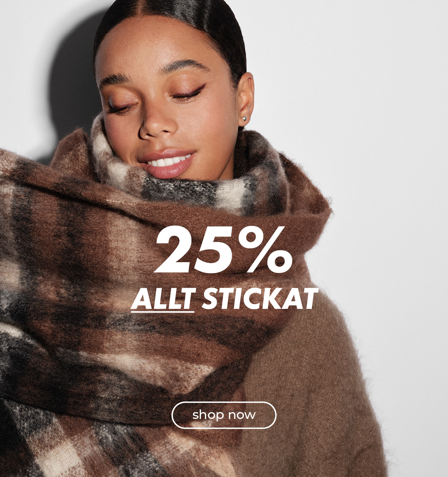 25% allt stickat