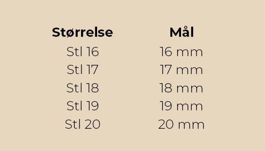 trolley bus Relativitetsteori Objector Ringstørrelse – sådan måler du din ringstørrelse – Glitter.dk