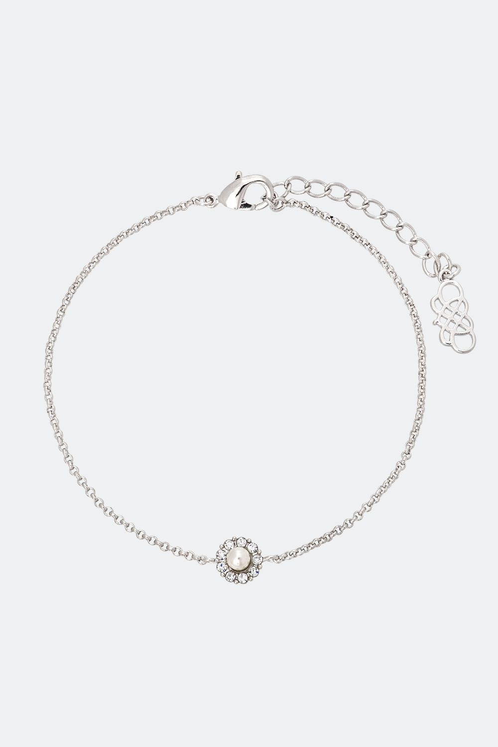 Petite Miss Sofia pearl bracelet - Crystal (Silver)