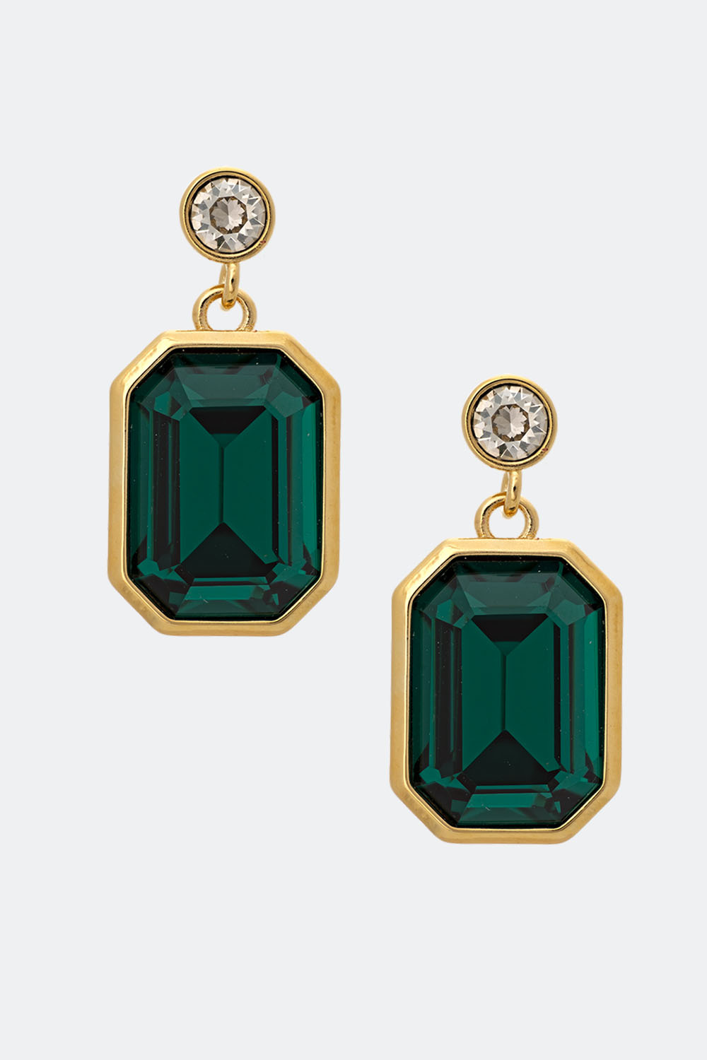 Diane earrings - Emerald