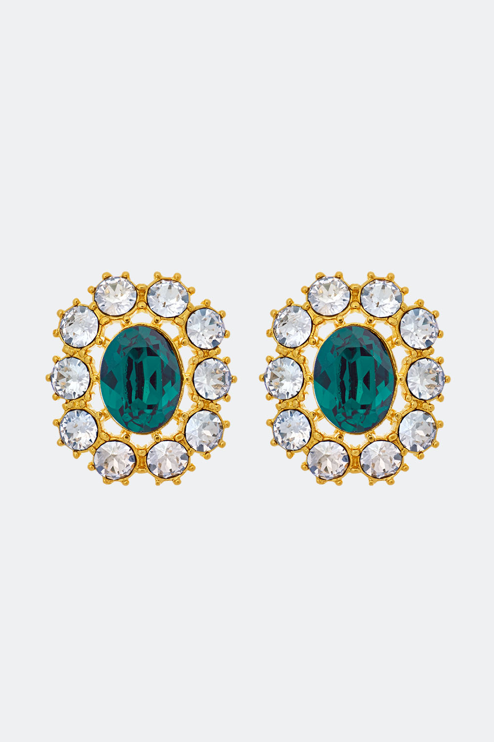 Miss Elizabeth earrings - Emerald