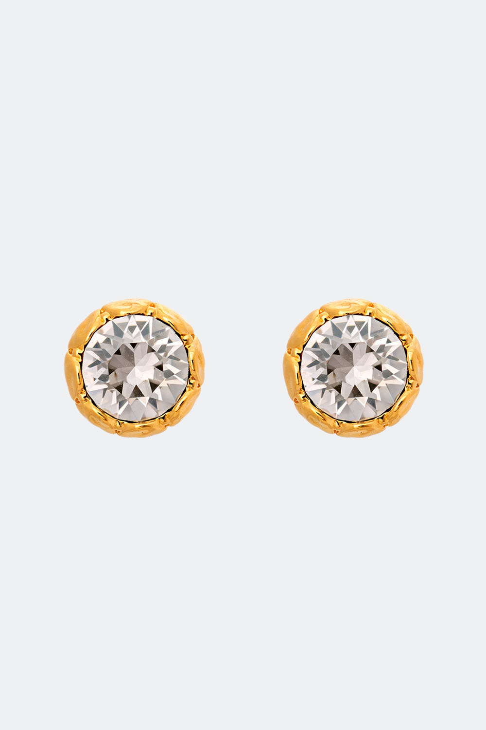 Petite Miss Victoria earrings - Crystal (Gold)