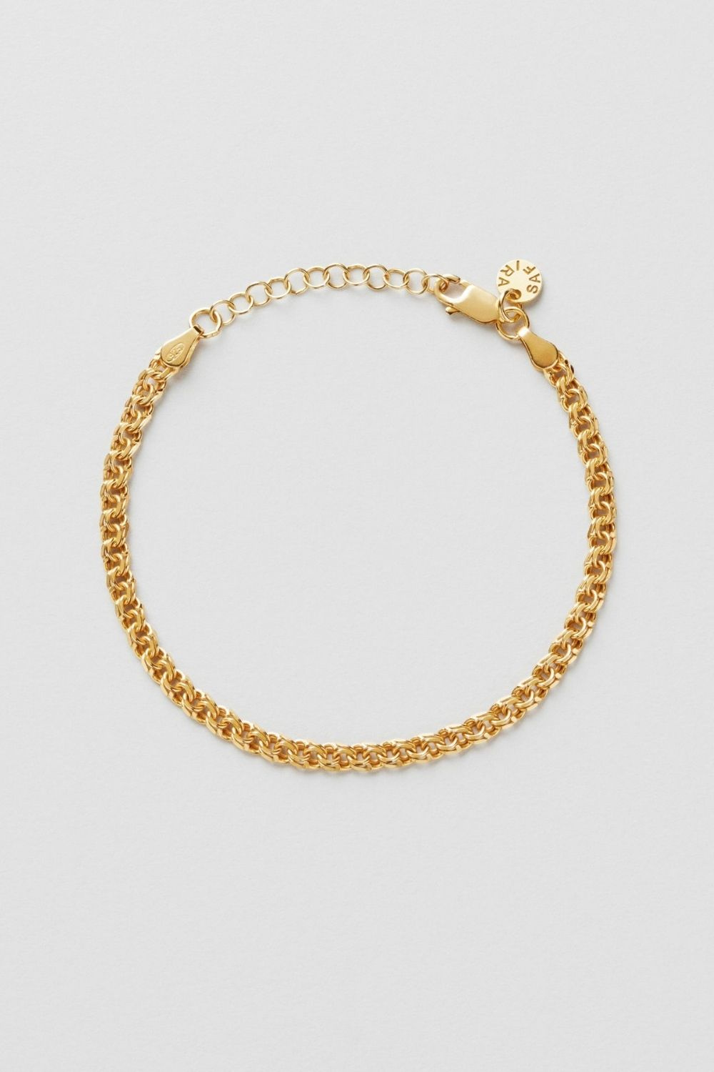 Bismarck Chain Bracelet (S) 18k Gold Plated