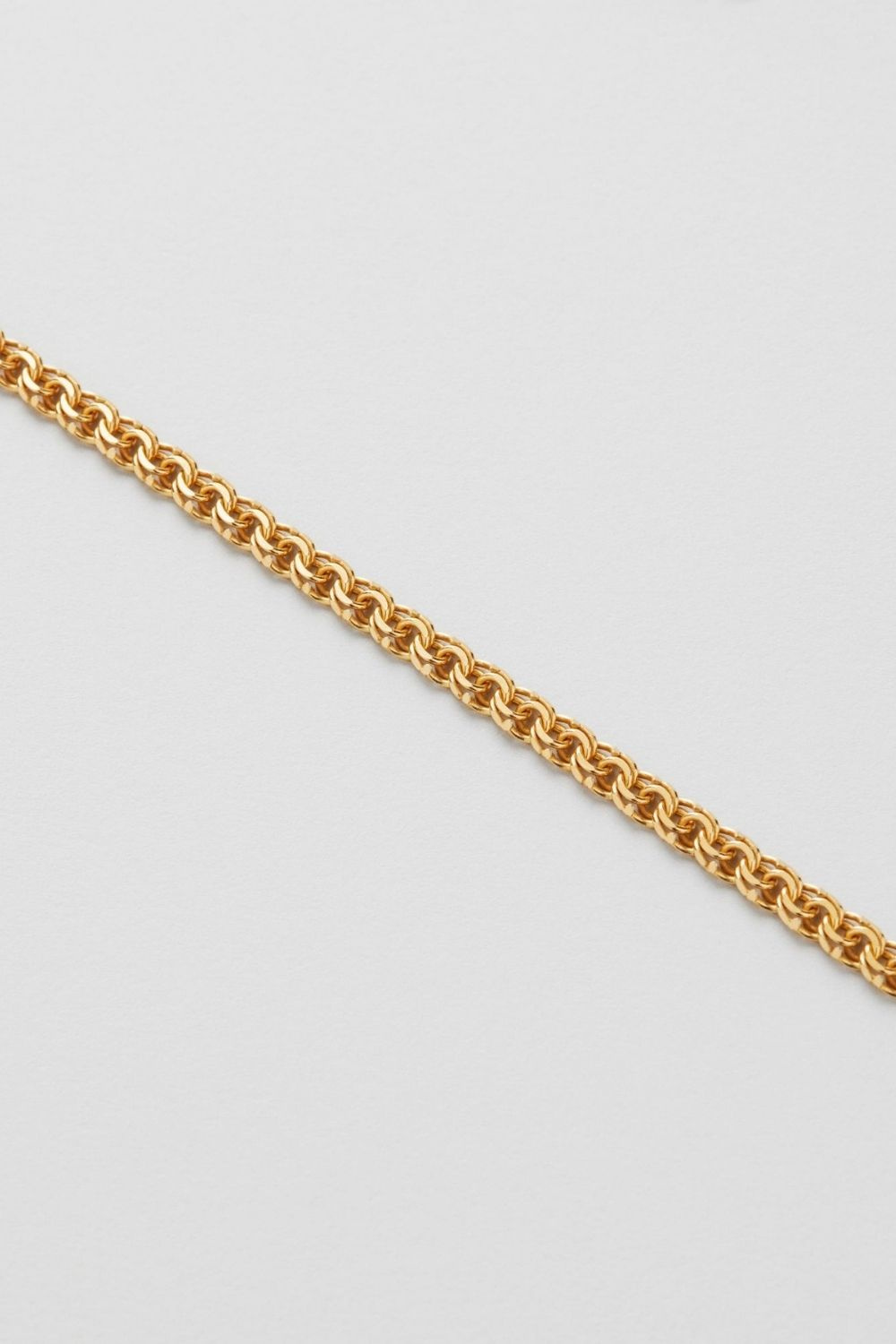 Bismarck Chain Bracelet (S) 18k Gold Plated