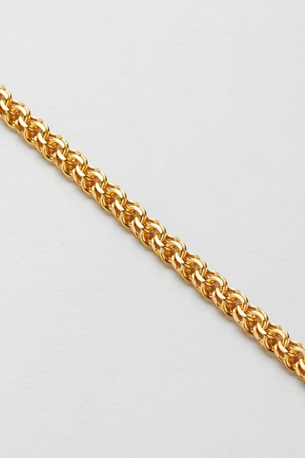 Bismarck Chain Bracelet (M) 18k Gold Plated