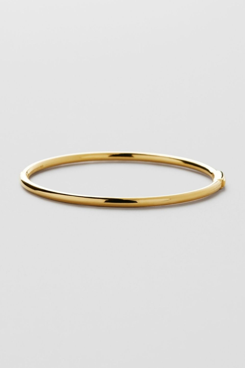 Zoe Bangle Bracelet 24k Gold Plated