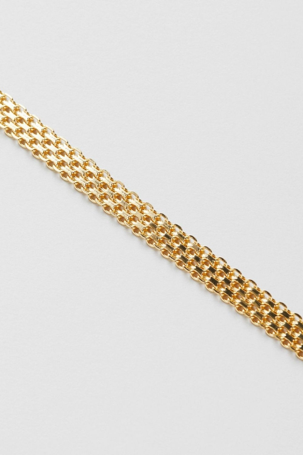 X-Link Bracelet (M) 18k Gold Plated