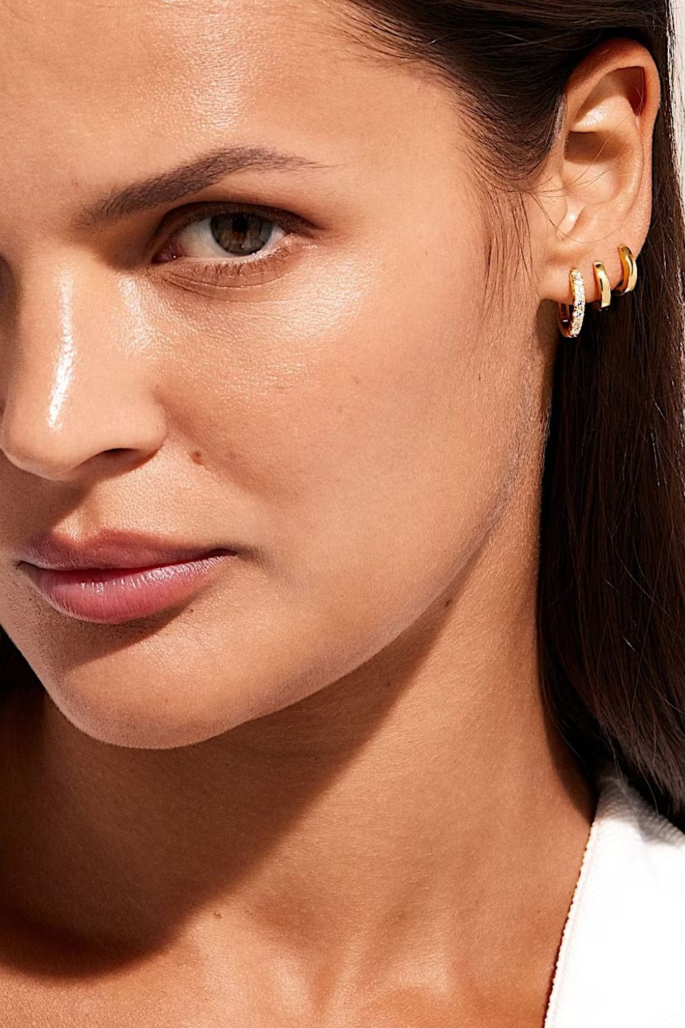 The Duo Hoops 24k Gold Plated