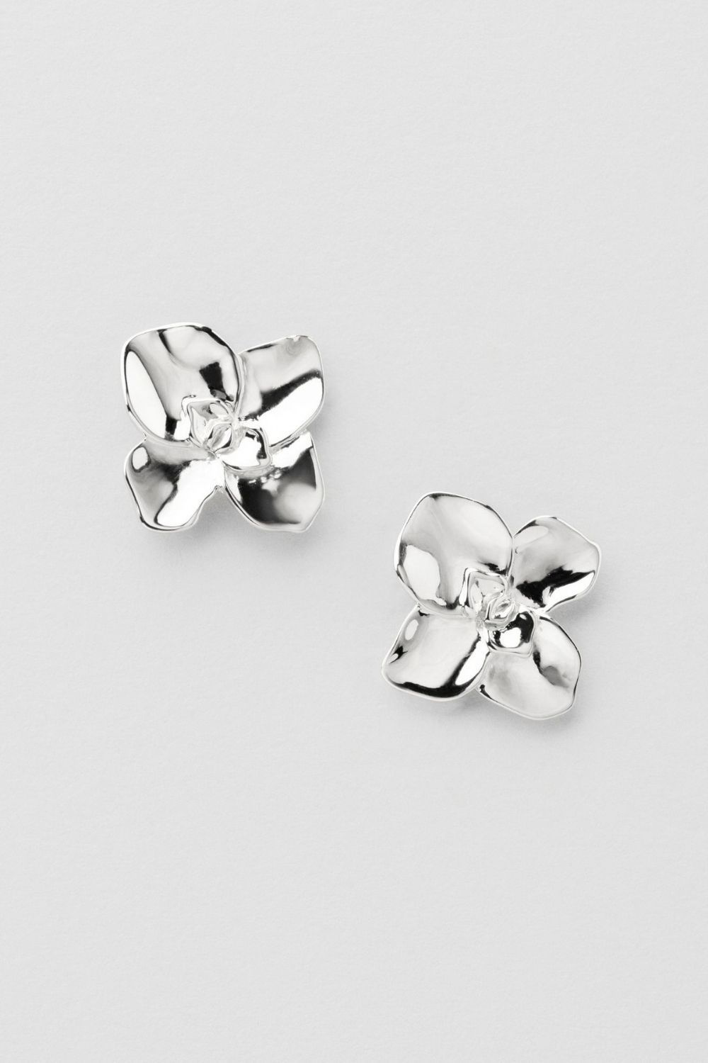 Orchid Flower Earrings