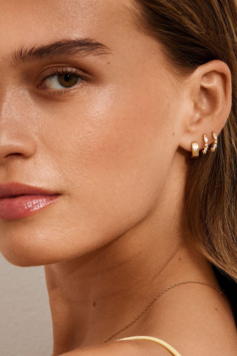 June Hoops 18k Gold Plated