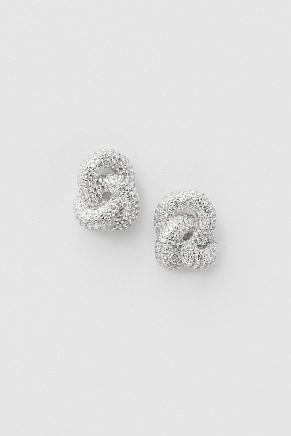 Bling Knot Earrings