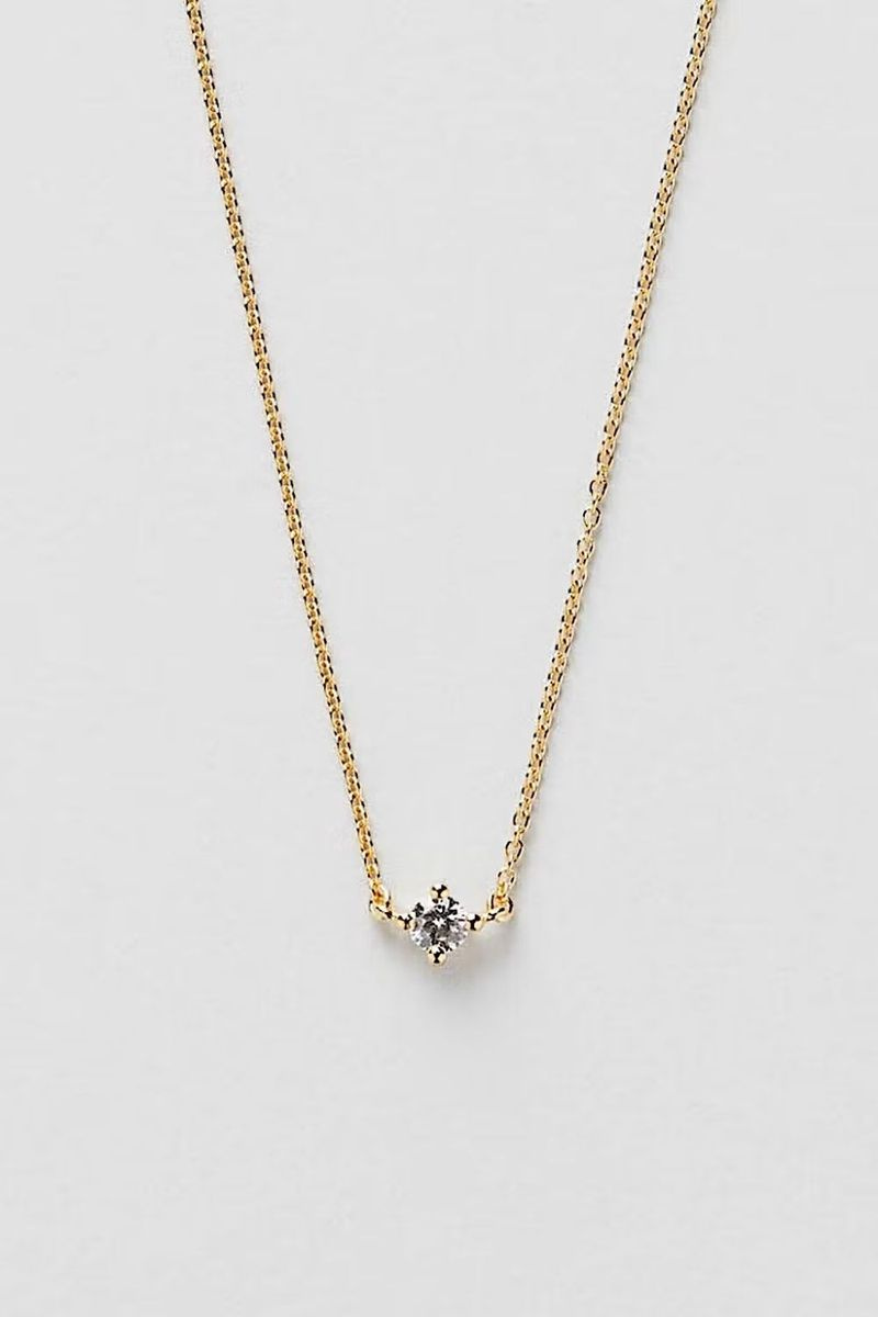 The One Necklace 24k Gold Plated