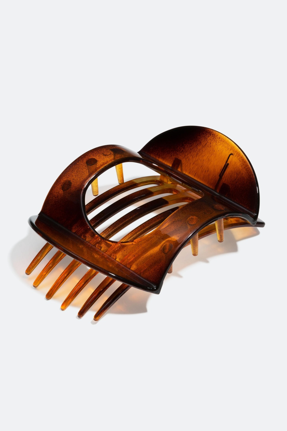 Platt hårklämma stor 10 cm