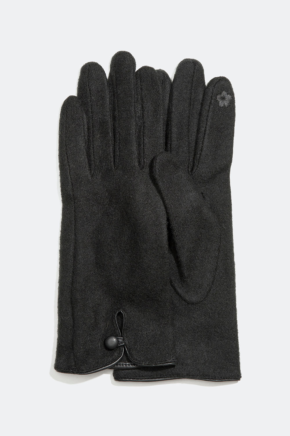 Svarta handskar med touch