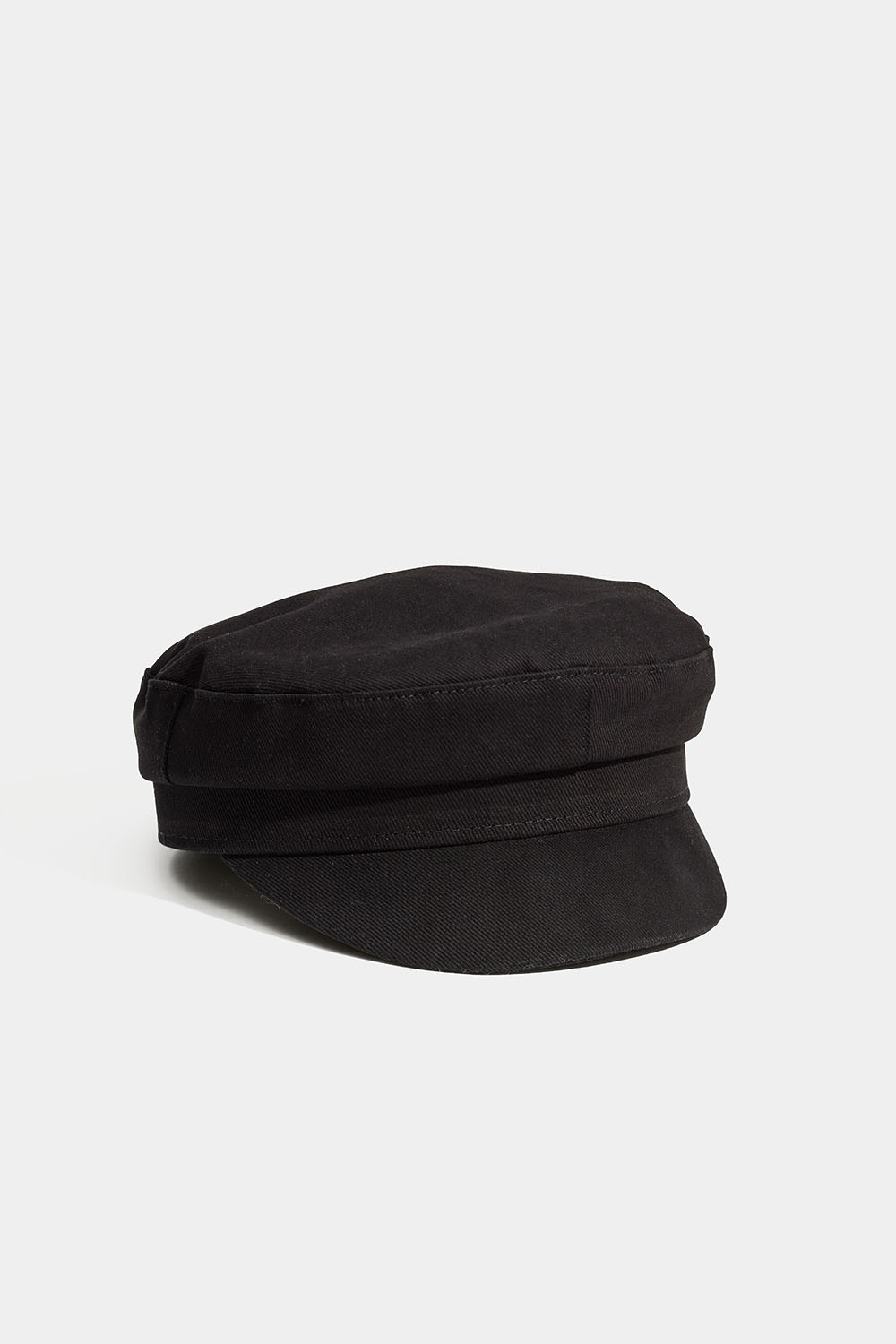 Svart baker boy hatt