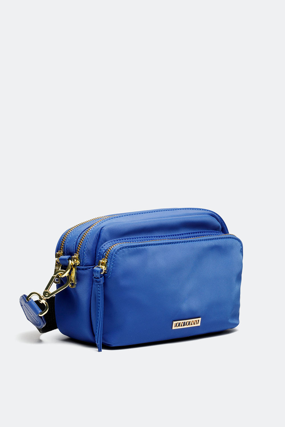 Blå crossbody