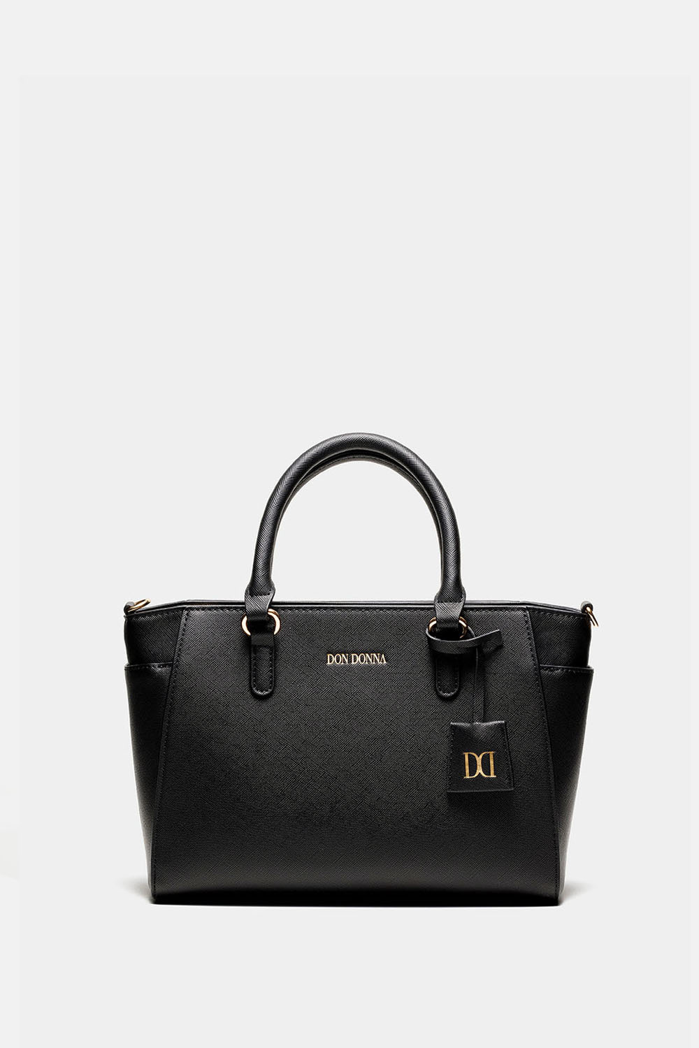 Liten svart tote bag