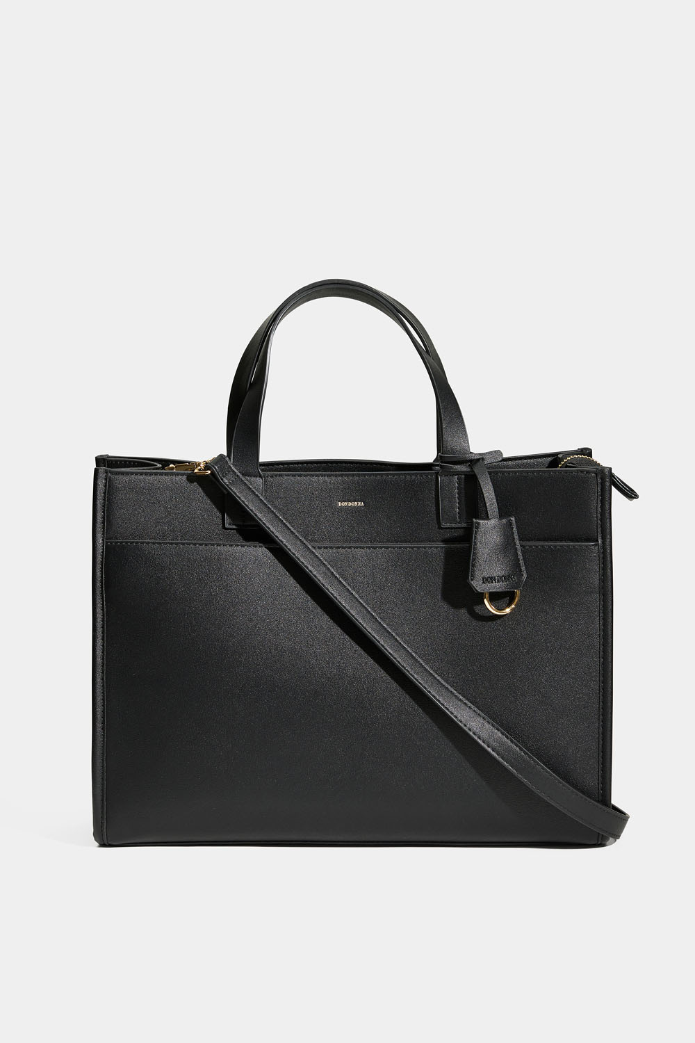 Svart  handväska med datorfack