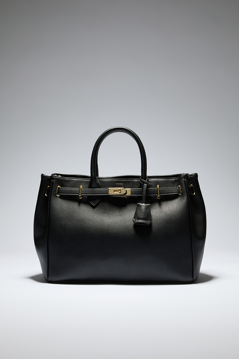 Shopper med bältdetalj