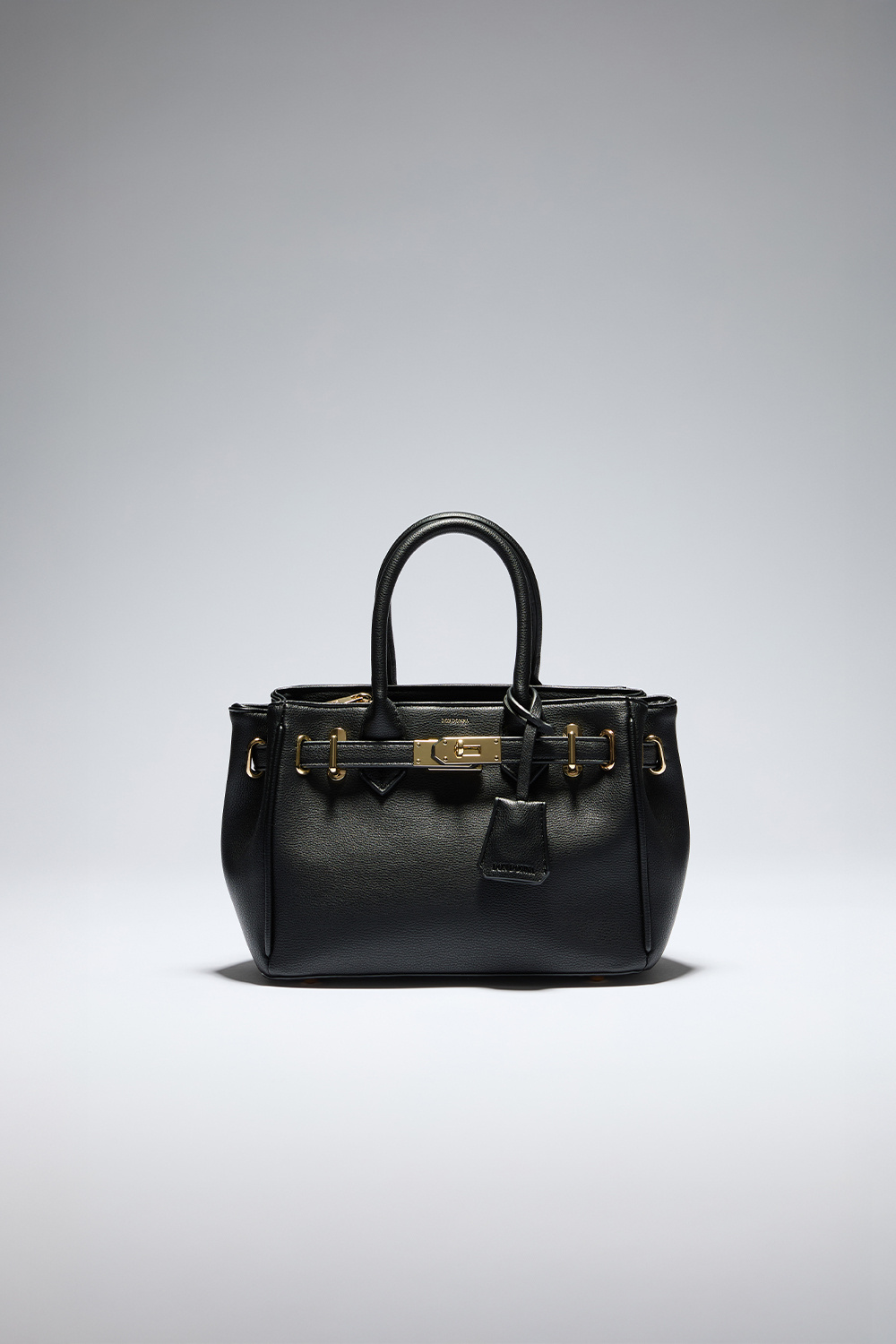 Liten shopper med bältdetalj