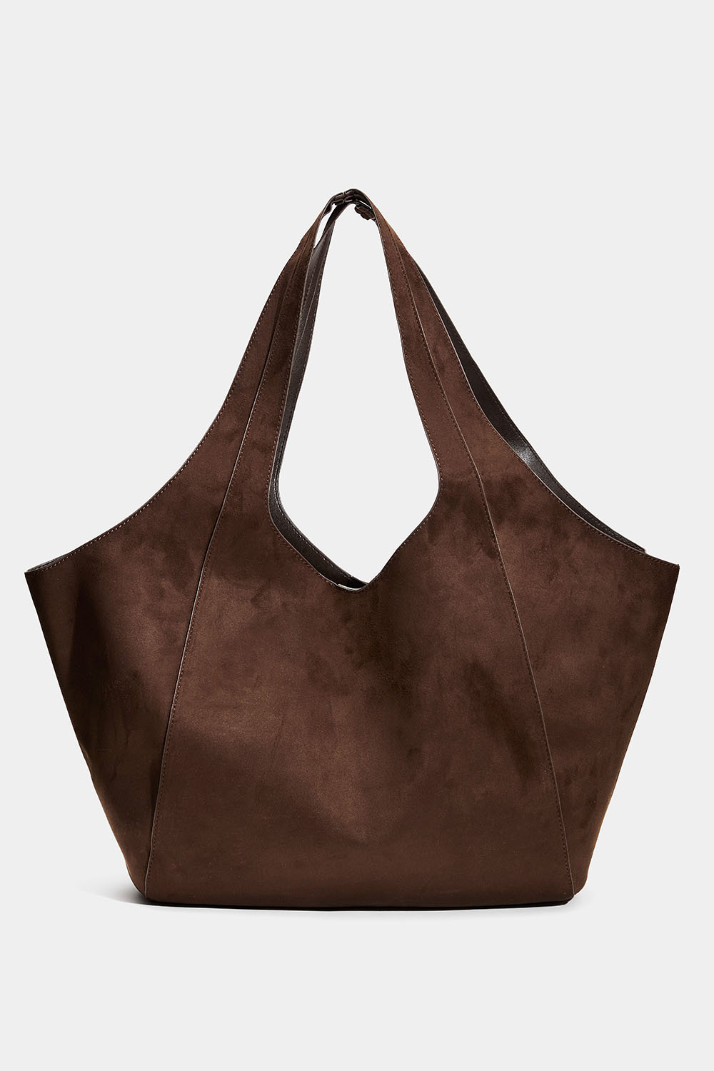 Brun shopper i mockaimitation