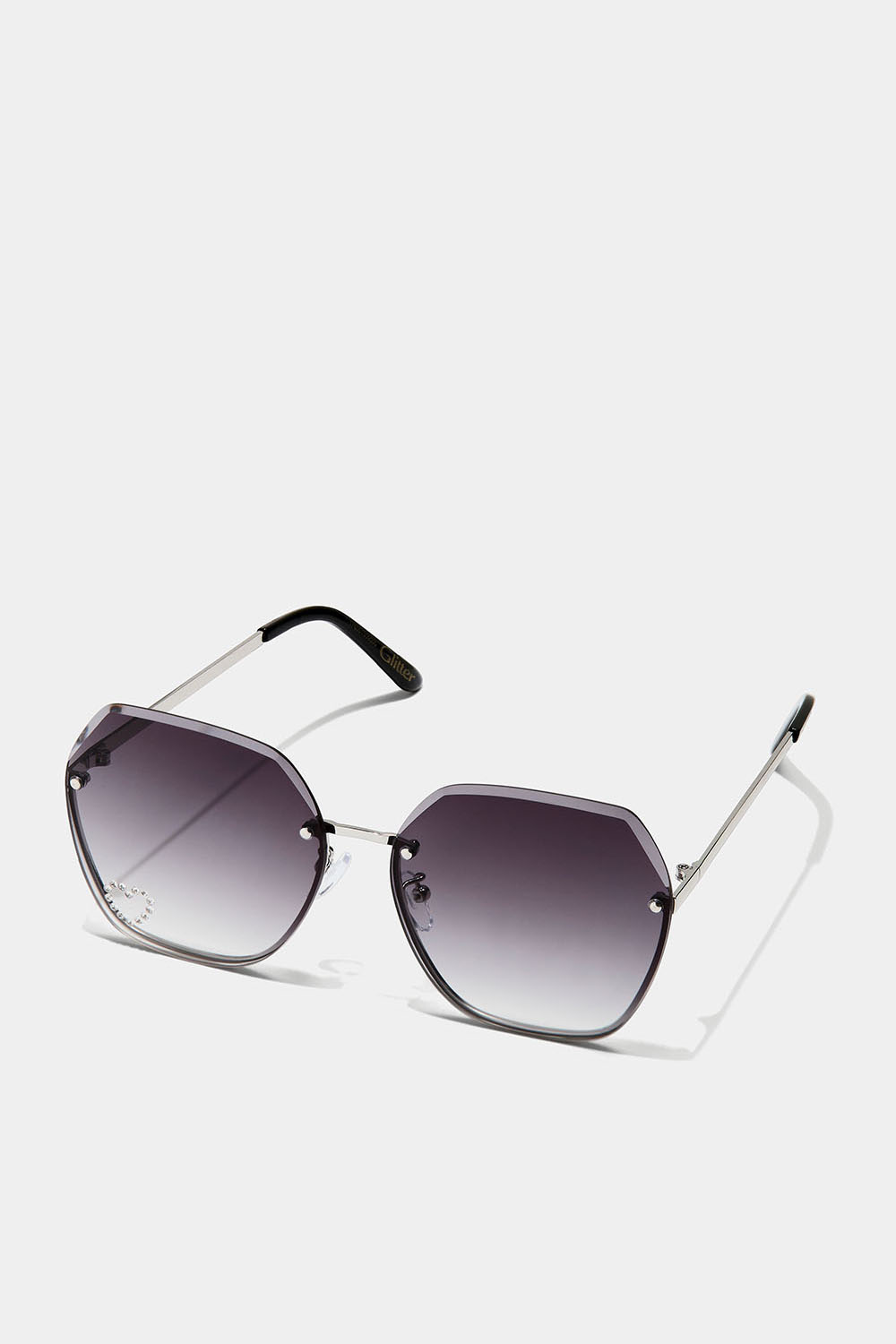 70-talsinspirerade solglasögon med strassdetalj