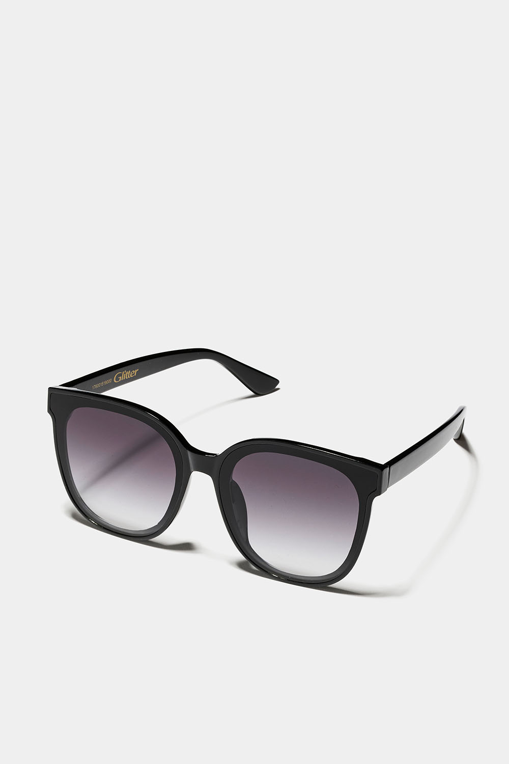 Svarta solglasögon i oversize modell