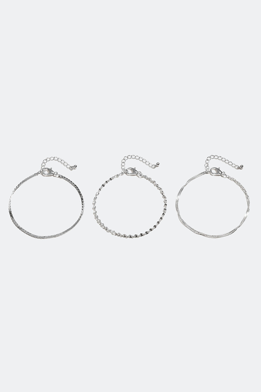 Kedjearmband, 3-pack 