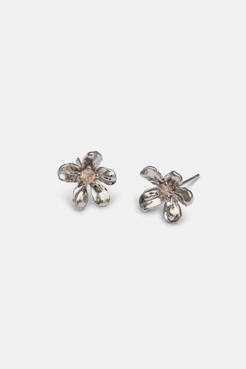 Petite Eponine stud earrings - Silver