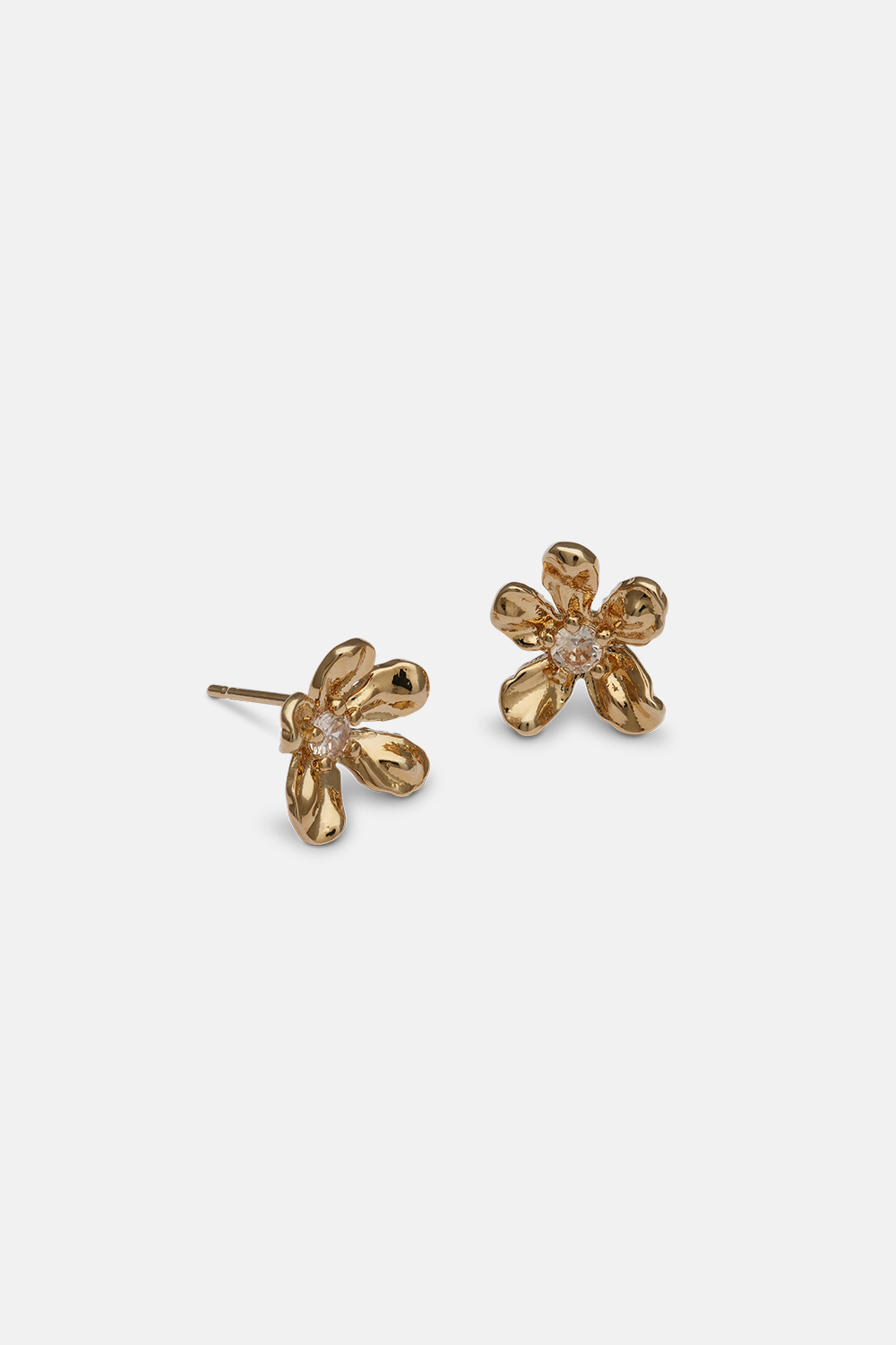 Petite Eponine stud earrings - Gold