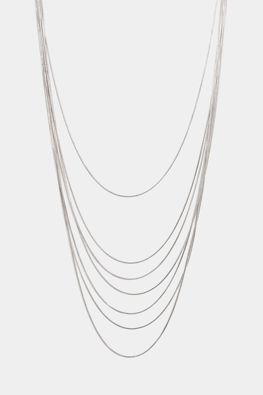 Multihalsband med rundad kedja