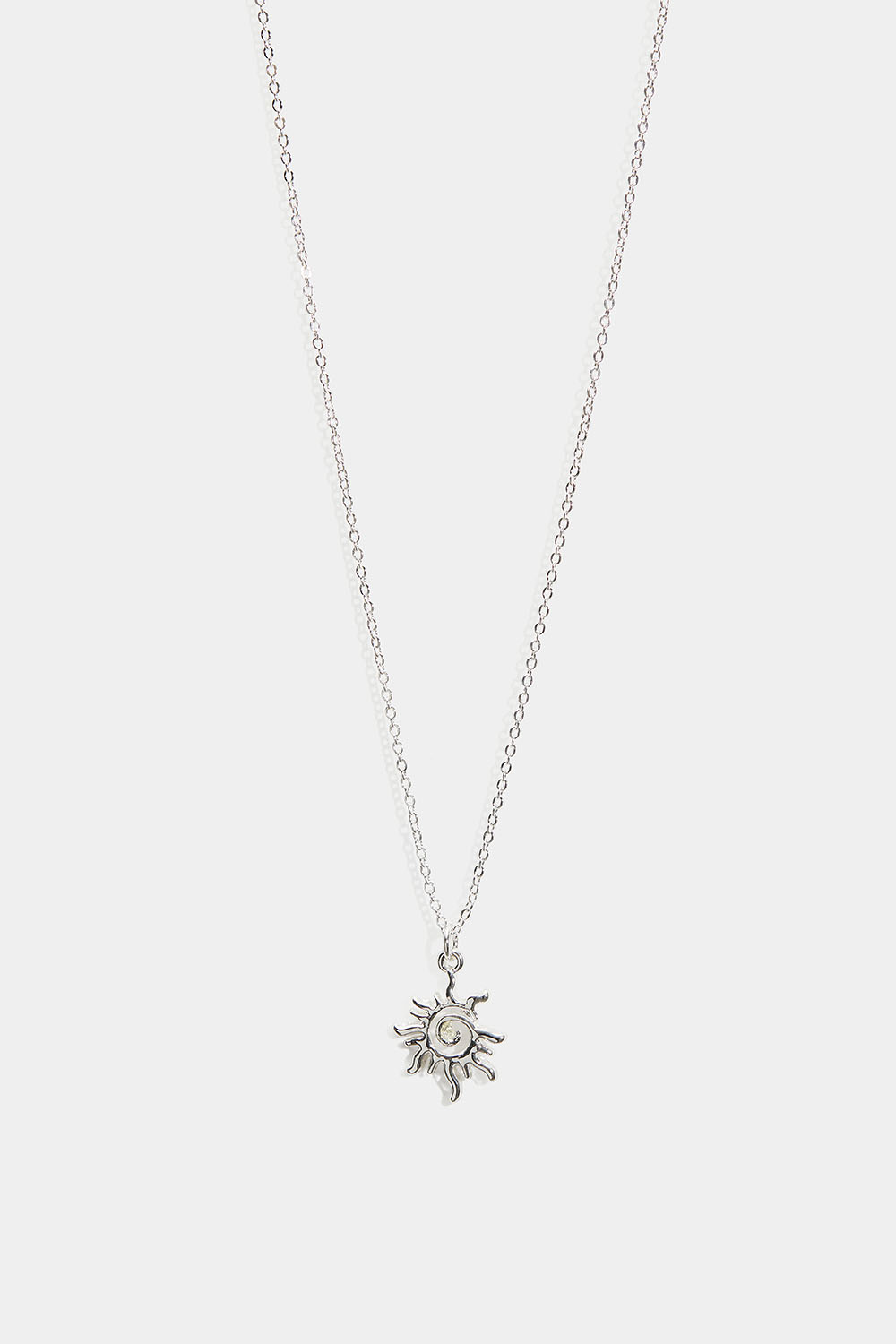 Halsband med solar och glasstenar
