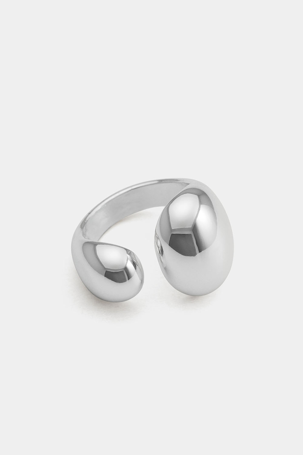 Öppen ring med runda former