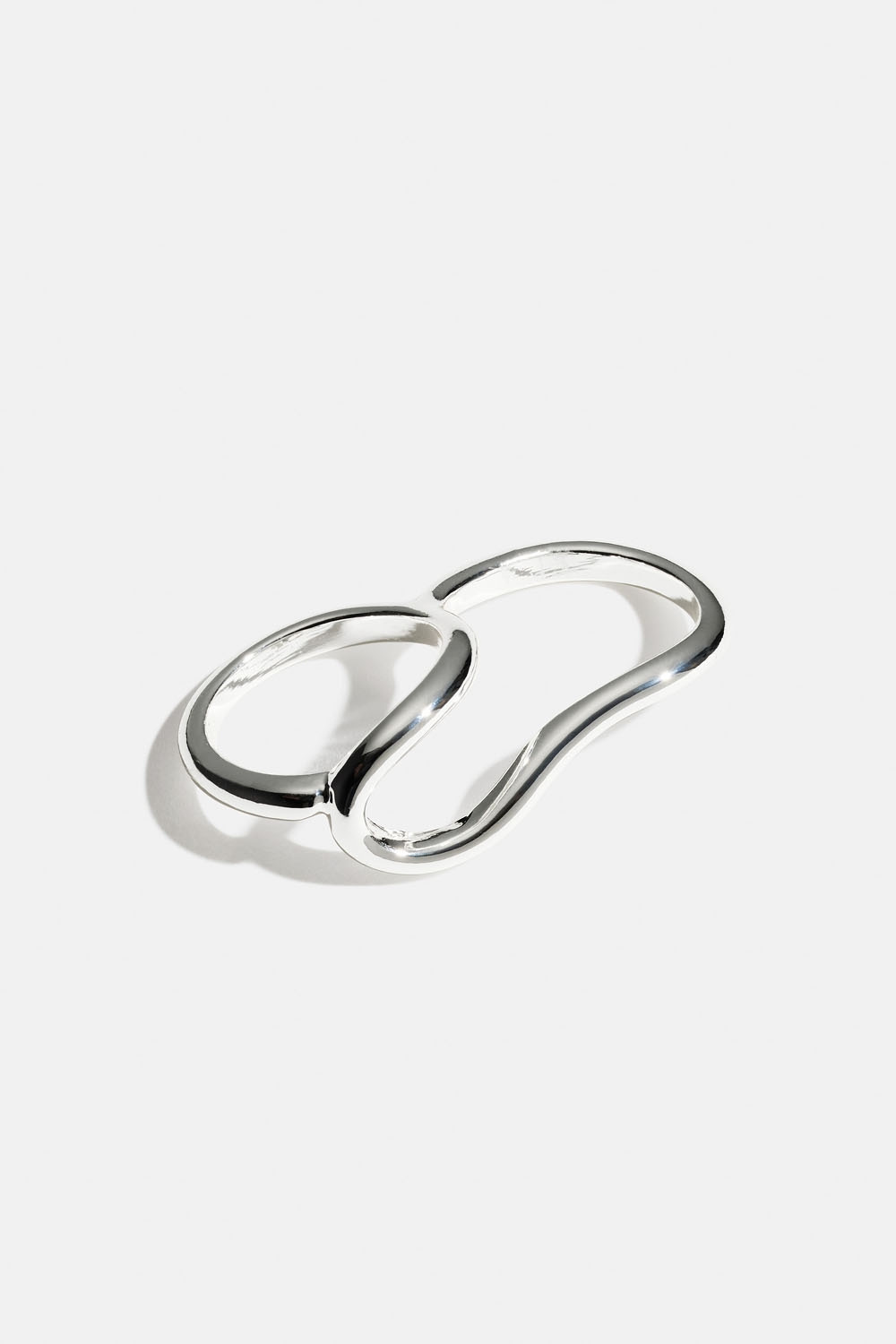Dubbelring med organisk form