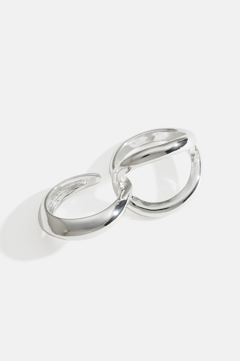 Dubbelring med rundad design
