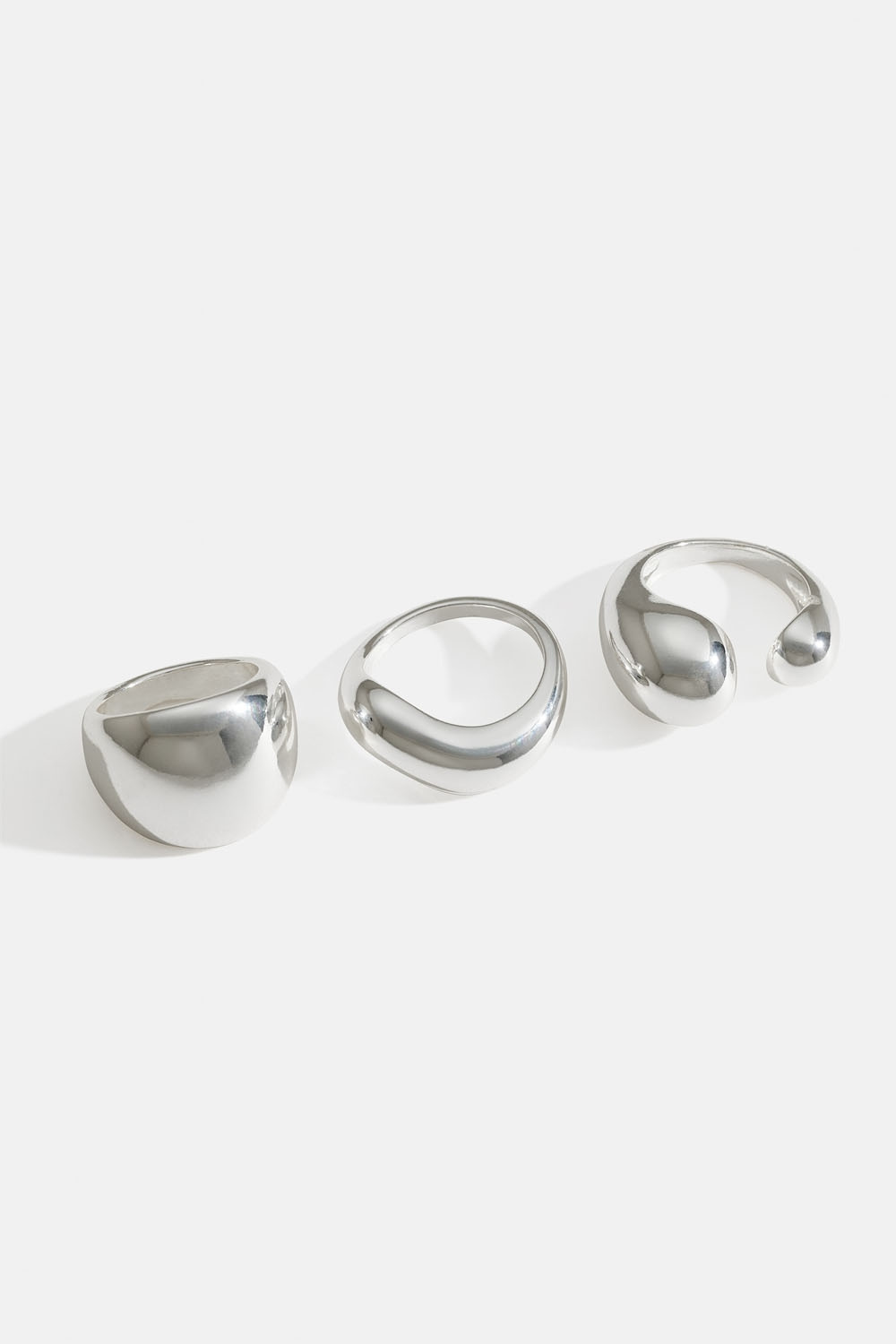 Chunky ringar, 3-pack