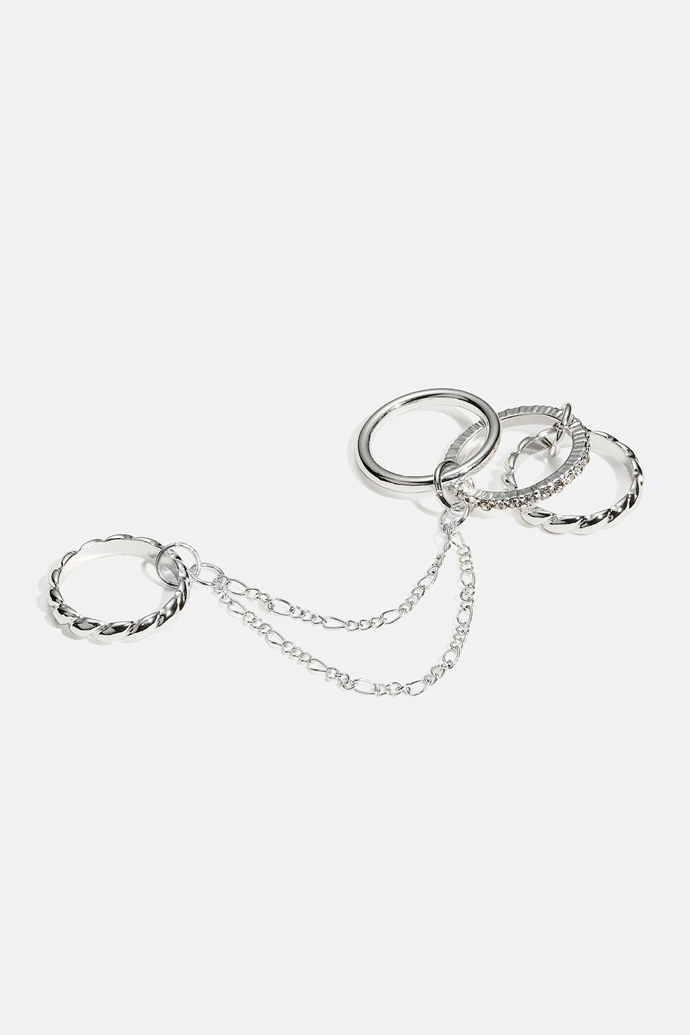 Ringar med kedja, 4-pack