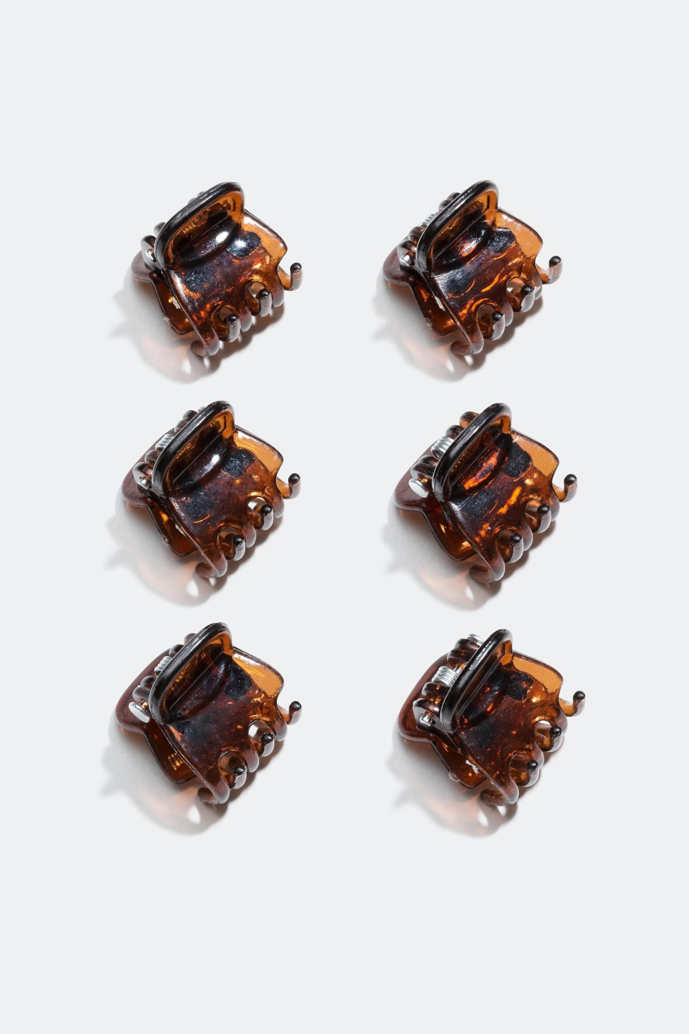 Hårklämma 1,5cm,  6-pack