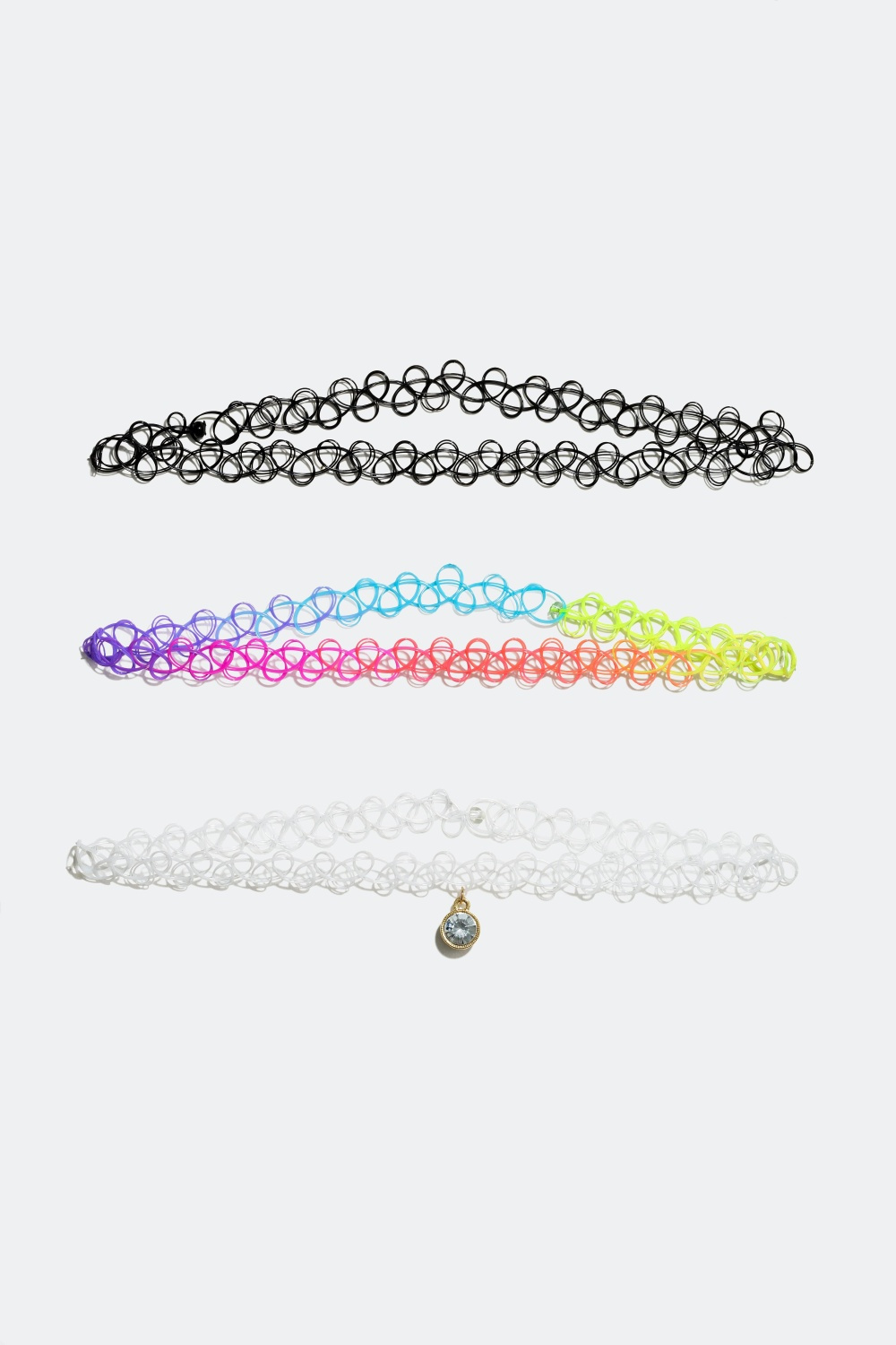 Halsdekoration i flera färger, 3-pack