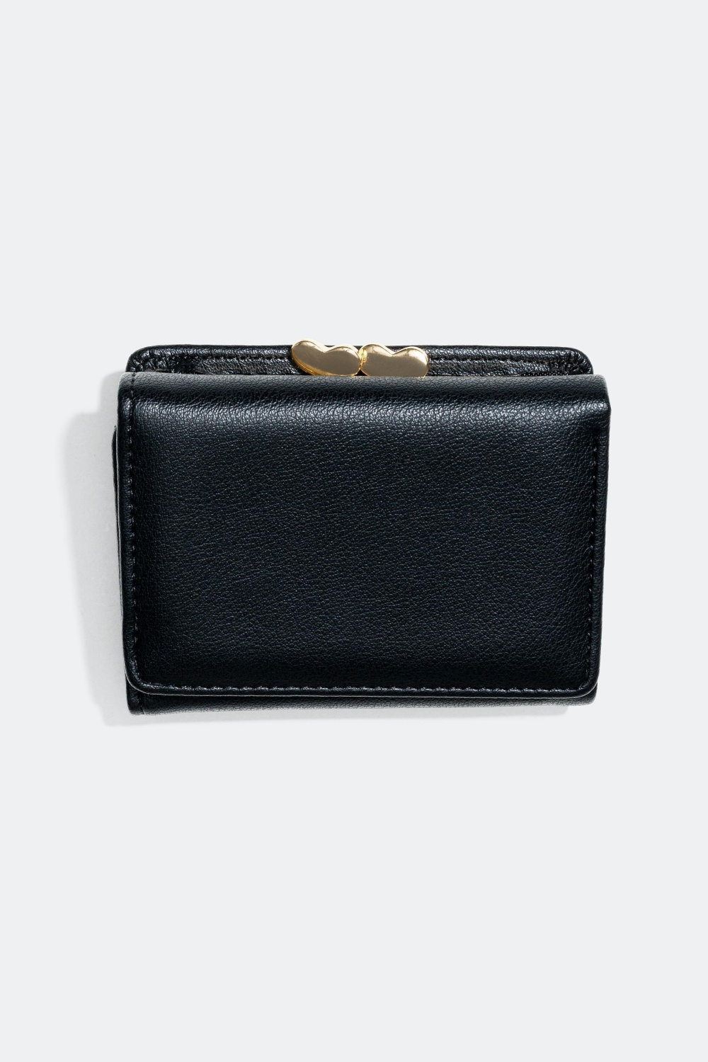 Plånbok med dekorationer i form av hjärtan 