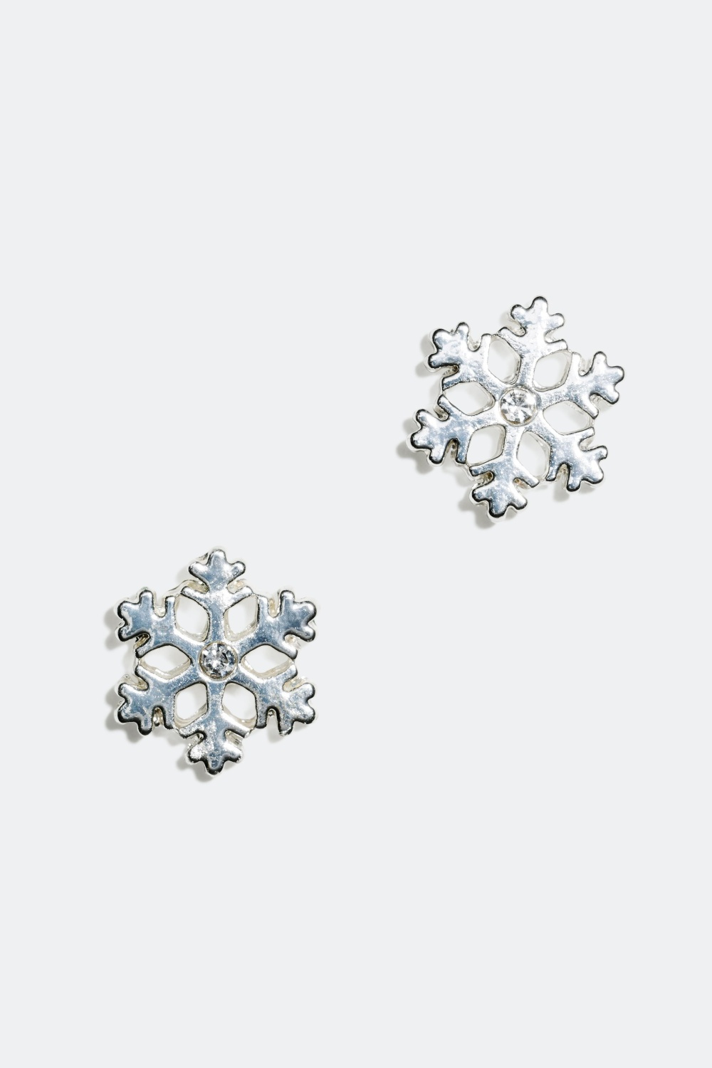 Örhängen, små snöflingor 