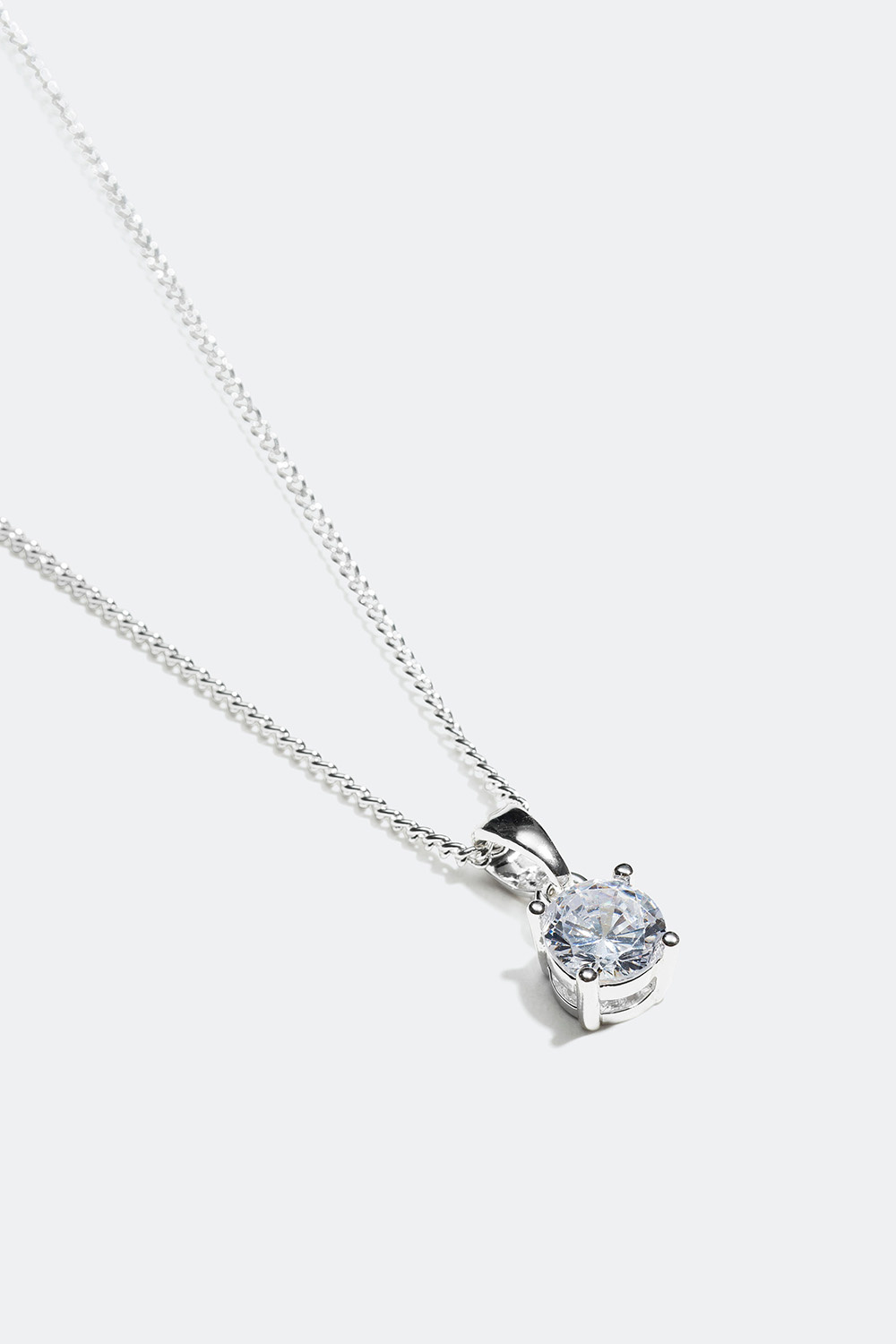 Kedjehalsband med glassten