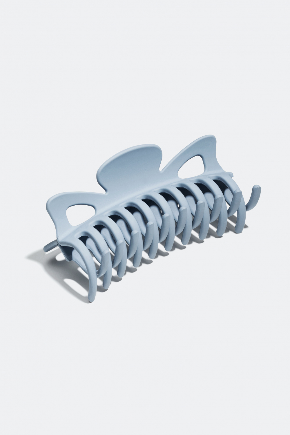 Stor hårklämma med matt yta