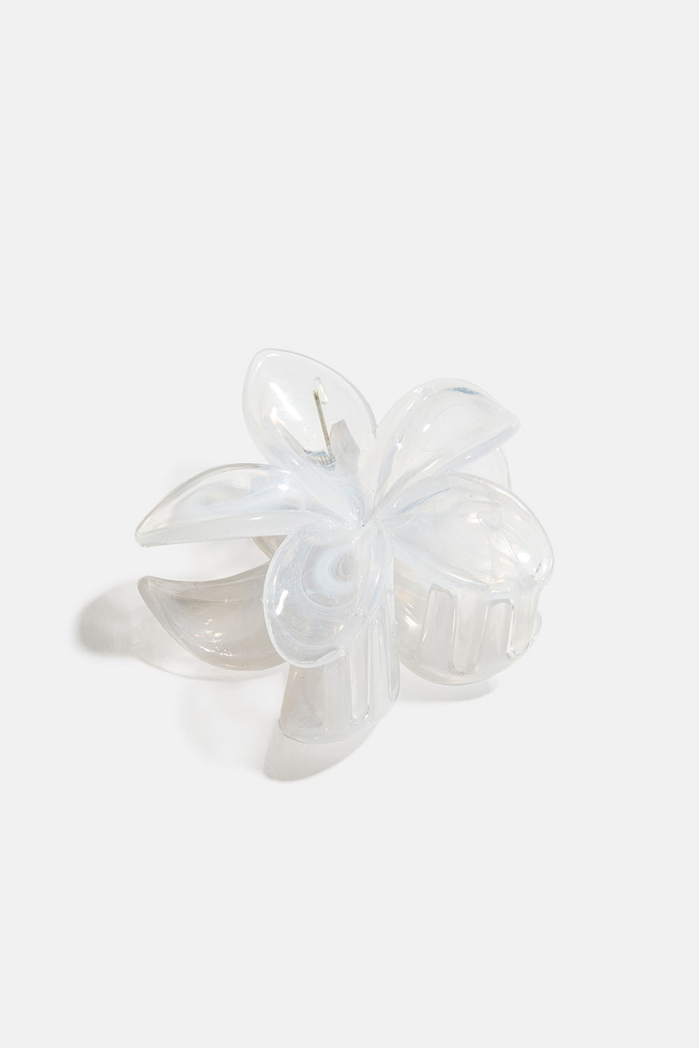 Vitmelerad blomklämma