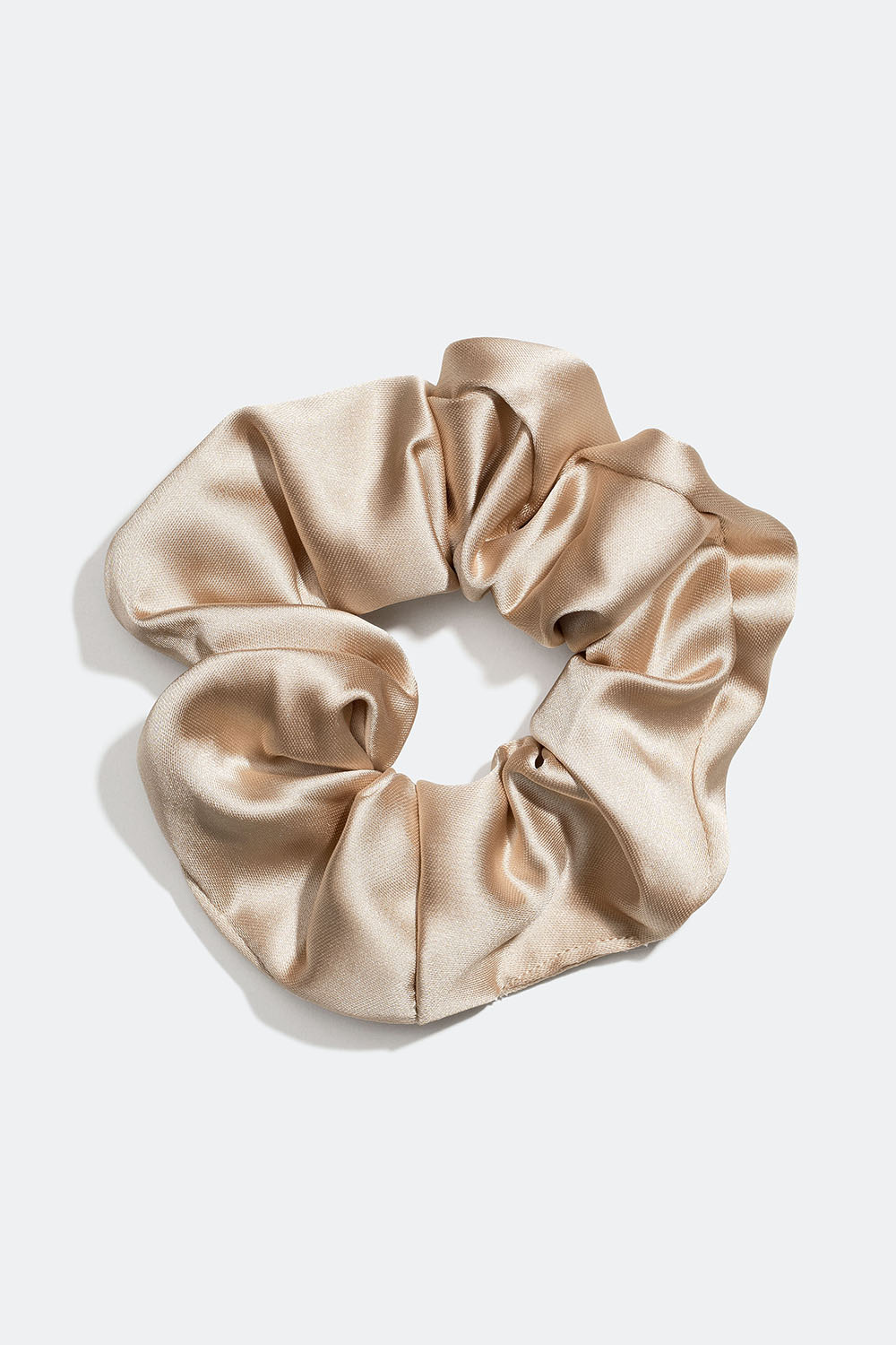 Beige scrunchie
