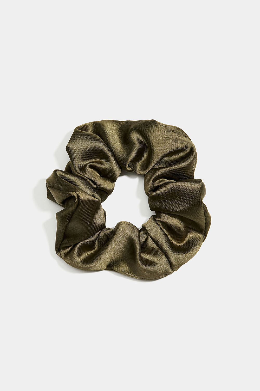 Mörkgrön scrunchie